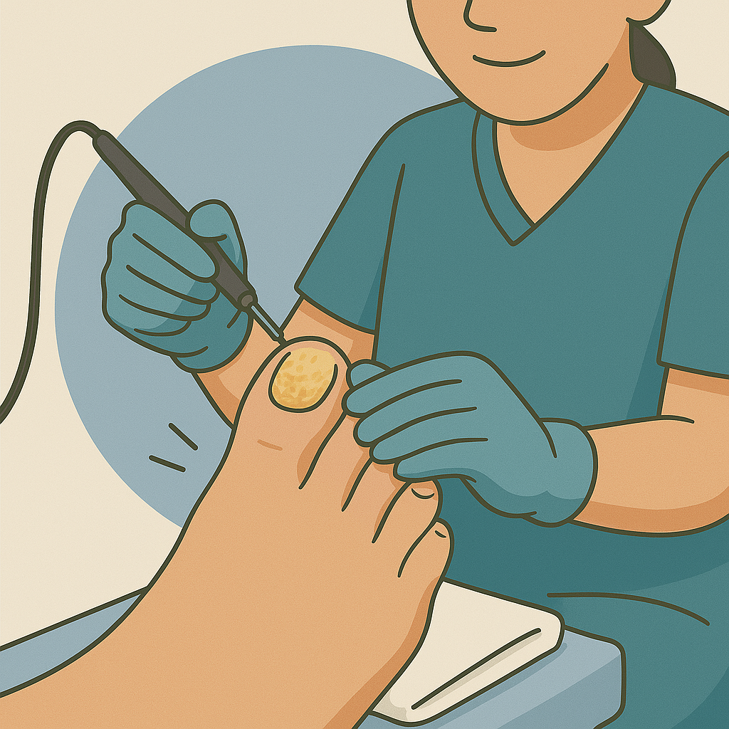 Hyperkeratose Behandlung