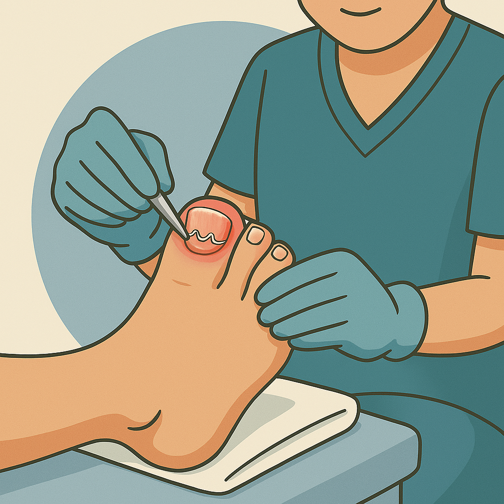 Spangentherapie Behandlung